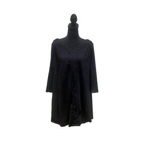 Zapelle Black Tunic 1X Tall Size